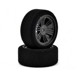 Contact RC 26mm 32sh Foam Front Tires Carbon Black