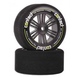 Contact RC 30mm 35sh Foam Rear Tires Carbon Black