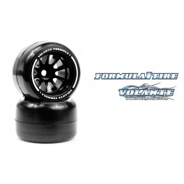 Volante F1 Rear Rubber Tires Asphalt Soft Compound Preglued Volante F1 Rear Rubber Tires Asphalt Soft Compound Preglued