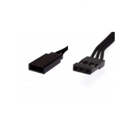 RUDDOG RX Extension Black 100mm with JR Plug RUDDOG RX Extension Black 100mm with JR Plug
