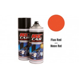 RC Car Colours Lexan Spray 150ml - Fluo Red RC Car Colours Lexan Spray 150ml - Fluo Red