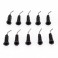 RUDDOG CA Glue Curved Steel Tips Medium (10pcs)