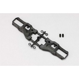 Yokomo BD10 Graphite Front Lower Arm (55mm-Chock33mm)