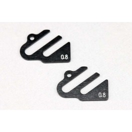 Yokomo BD10 Alu Separate Suspension Mount (NA/0.8mm/2pcs) Yokomo BD10 Alu Separate Suspension Mount (NA/0.8mm/2pcs)