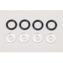 Yokomo BD10 Oil Bleed O-Ring (4pcs)