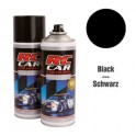 RC Car Colours Lexan Spray 150ml - Pure Black 