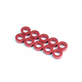 Radtec Alu Spacer 3.0 x 5.5 x 1.0mm Red