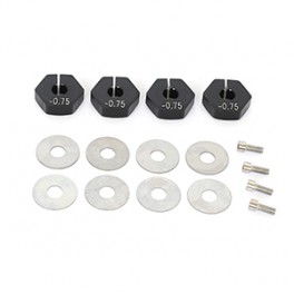 ARC Hex Wheel Hub Offset -0.75mm Set with Shims ARC Hex Wheel Hub Offset -0.75mm Set with Shims