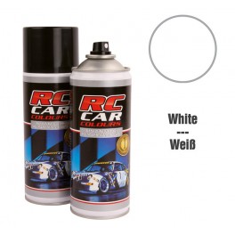 RC Car Colours Lexan Spray 150ml - White 