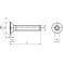 RC-PRO-SHOP Hex flat head screws M3x6mm