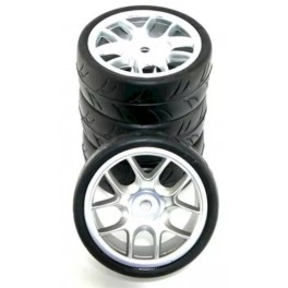 Ride 1/10 FWD Spoke Wheel Grey (4)