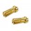 MR33 Gold LCG Connector 4mm (2pcs) Short