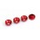 MR33 Alu Servo Washer 3.0 x 7.5mm - Red (4)