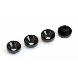 MR33 Alu Servo Washer 3.0 x 7.5mm - Black (4) MR33 Alu Servo Washer 3.0 x 7.5mm - Black (4)
