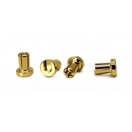 MR33 Gold LCG Connector 5mm (4pcs) MR33 Gold LCG Connector 5mm (4pcs)