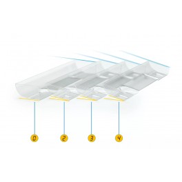Xtreme TC Rear WIng Set Angle 3° - 4° Pre-Cut (2) Xtreme TC Rear WIng Set Angle 3° - 4° Pre-Cut (2)