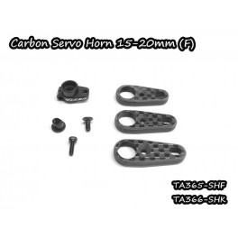 Vigor Carbon Servohorn Set 15-20mm 25T
