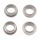 Revolution Design Ultra Baering 1/4x3/8x1/8 Flanged (4pcs)