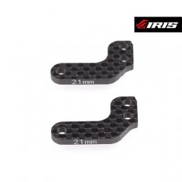 IRIS ONE Front Steering Arm Carbon Fiber - 21mm (2pcs) IRIS ONE Front Steering Arm Carbon Fiber - 21mm (2pcs)