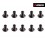 IRIS M2x4mm Flat Head Screws (10pcs)