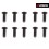 IRIS M2x6mm Flat Head Screws (10pcs)