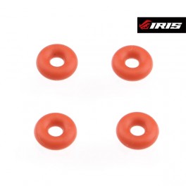IRIS Shock O-Ring 1.8x1.9mm (4pcs | red) IRIS Shock O-Ring 1.8x1.9mm (4pcs | red)