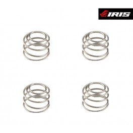 IRIS ONE Internal Shock Spring 3mm (Silver | Soft) (4pcs)