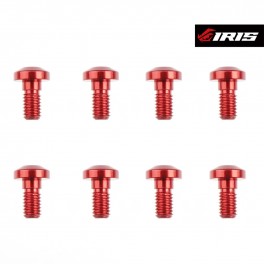 IRIS Alu Centering Screws M3x6mm (Red | 8pcs) IRIS Alu Centering Screws M3x6mm (Red | 8pcs)