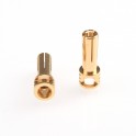 RUDDOG 5mm Gold Cooling Head Bullet Plugs (2pcs)