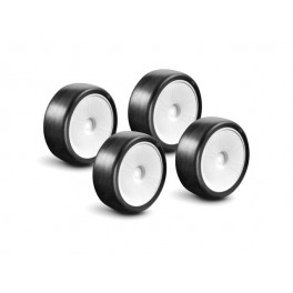 HUDY 1/10 TC C3-28 Rubber Tire Pre-Glued 4pcs, Carpet