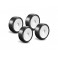 HUDY 1/10 TC C3-28 Rubber Tire Pre-Glued 4pcs, Carpet