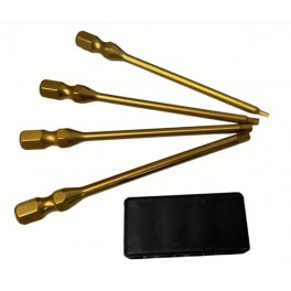 MR33 Hex Driver Tip Set 1,5/ 2,0/ 2,5/ 3,0mm for Electric Tools